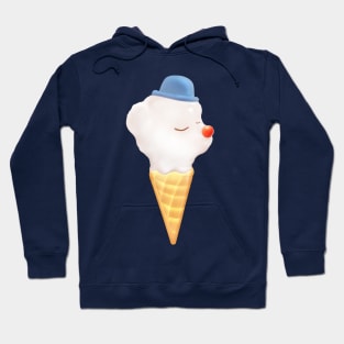 Puppy Ice Cream Cone Pool Float Hoodie